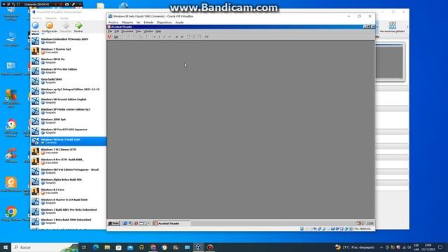 Windows 98 Beta 3 1998 Build 1666 en virtual machine parte 2 смотреть онлайн