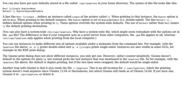 Ubuntu: Why don't applications respect a printer's default options? (4 Solutions!!) смотреть онлайн
