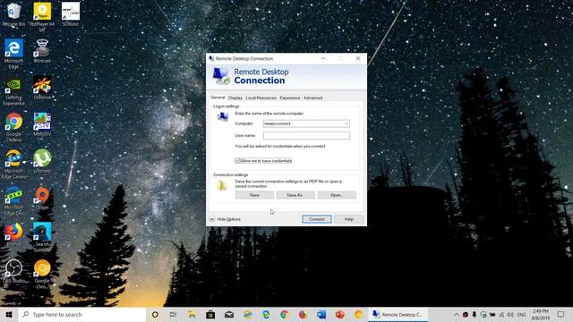 Windows 10 PRO How to setup the remote desktop connection on your Computer смотреть онлайн
