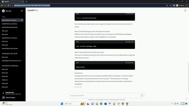 install python virtualenv ubuntu 20 04 смотреть онлайн