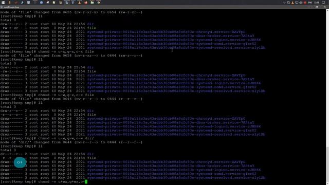 Права доступа к файлам | Fedora 34 смотреть онлайн