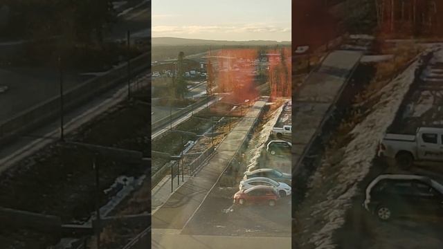 Morning When I look At the window while working in Scandic Hotel смотреть онлайн