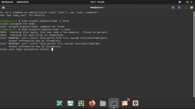 A Guide to Switching to Linux | Pop! OS Edition - Part 4 (Encrypting the Home Folder) смотреть онлайн