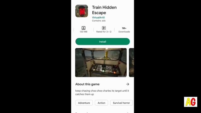 TOP 3 GAMES LIKE CHOO CHOO CHARLES IN PLAY STORE || SCARY TRAIN ESCAPE & TRAIN HIDDEN ESCAPE GAME смотреть онлайн