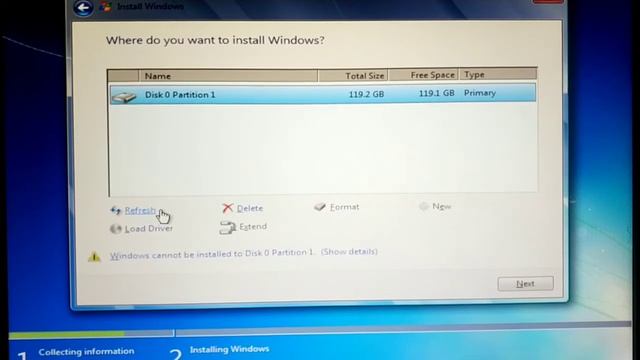 Instal windows 7 Harddisk / SSD tidak terdeteksi di komputer atau laptop смотреть онлайн