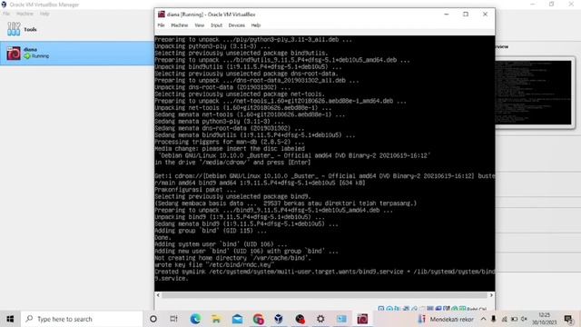 Konfigurasi IP address, dhcp server, web dan DNS di Debian 10 menggunakan VirtualBox смотреть онлайн