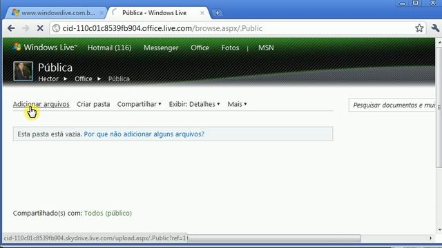 Como Armazenar arquivos no Windows Skydrive смотреть онлайн