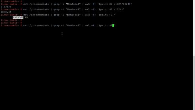 RAM Size in Linux смотреть онлайн