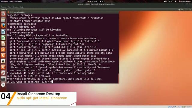 How to install Cinnamon Desktop on Ubuntu 13.04 [HD] смотреть онлайн
