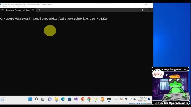 HackerFrogs AfterSchool - Beginner's Cybersecurity Workshops - Linux Operations 2 - Presented by … смотреть онлайн