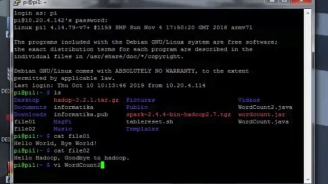 Perangkat Komputasi Eksternal (Cluster Raspberry & Hadoop) смотреть онлайн