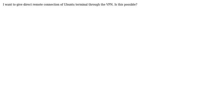 Ubuntu: How to share Ubuntu terminal GUI screen from current network to different network? смотреть онлайн