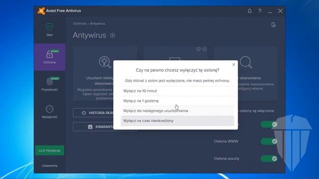 Jak wyłączyć aktywne osłony internetowe antywirusa Avast (Windows 7) смотреть онлайн