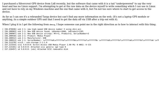 Unix & Linux: GPS Device Attached to Linux Mint 15 смотреть онлайн