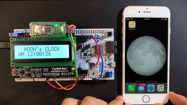 STM32 Bluetooth Clock смотреть онлайн