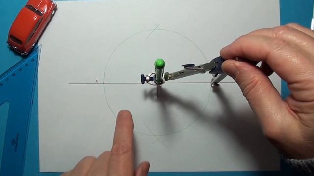 COSTRUZIONE DI UN ESAGONO INSCRITTO IN UNA CIRCONFERENZA (156) смотреть онлайн