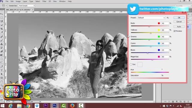 Renkli Fotoğrafı Siyah-Beyaz Yapma / PhotoPlay Fotoğrafçılık Kursu смотреть онлайн