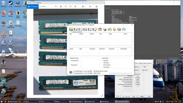 HP Z400 almost 48GB ram Upgrade + RamDisk Benchmarks смотреть онлайн