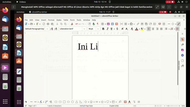 Menginstall WPS Office sebagai alternatif MS Office di Linux Ubuntu WPS mirip dgn MS Office bag 2 смотреть онлайн
