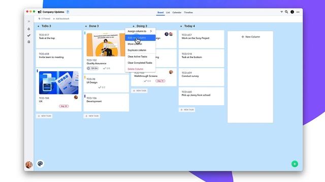 Organizing Tasks In Heycollab Project Management Tool | Heycollab смотреть онлайн