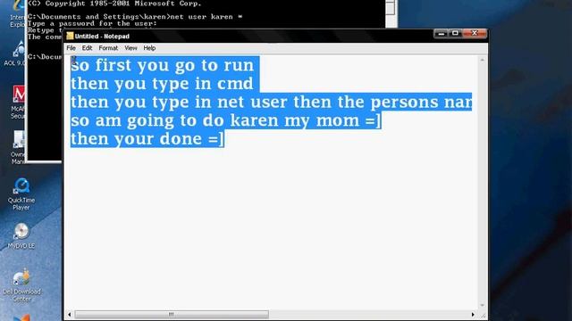 how to change someones password on windows xp.avi смотреть онлайн