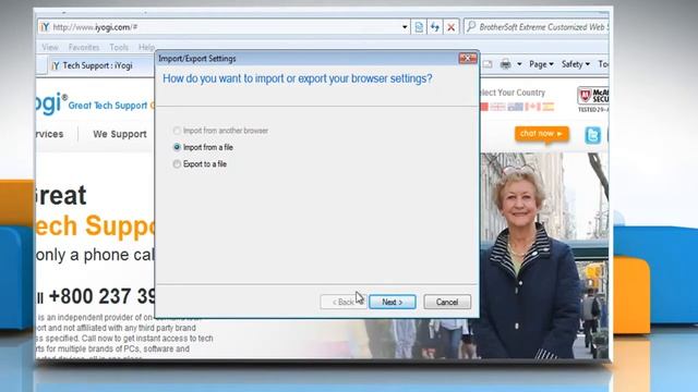 Internet Explorer® 8: How to import favorites on Windows® Vista? смотреть онлайн