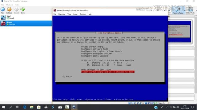 Cara menginstal debian di virtual box смотреть онлайн