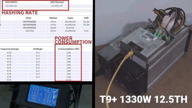 [High PerformanceT9+] LOW POWER COST, HIGH HASH RATE смотреть онлайн