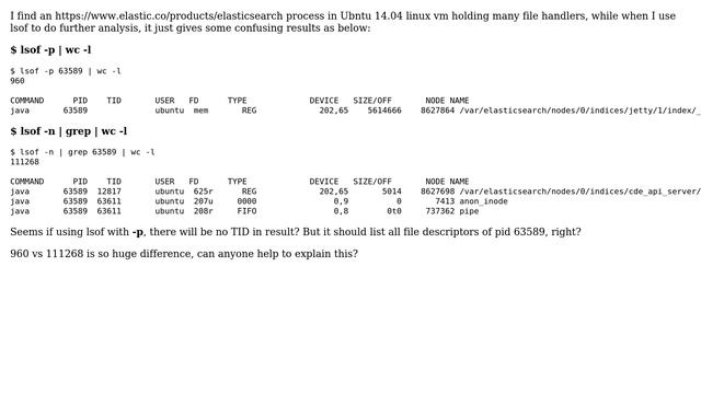 DevOps & SysAdmins: Why big difference between `lsof -p ＜pid＞ s (2 Solutions!!) смотреть онлайн