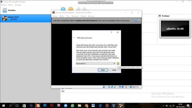 (UTS Sistem Operasi) Cara Instal Linux Ubuntu 16.04 Menggunakan VirtualBox смотреть онлайн