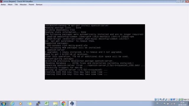 Install ssh server di OS Linux Ubuntu server смотреть онлайн