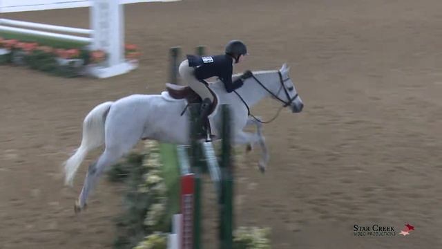 Jackie Stary & Blue James Blue - Pony Htr Class 188 Sunday - Ledges A1 Feb 2019