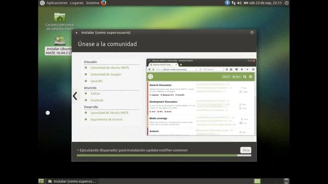 Instalación GNU/Linux Ubuntu Mate смотреть онлайн