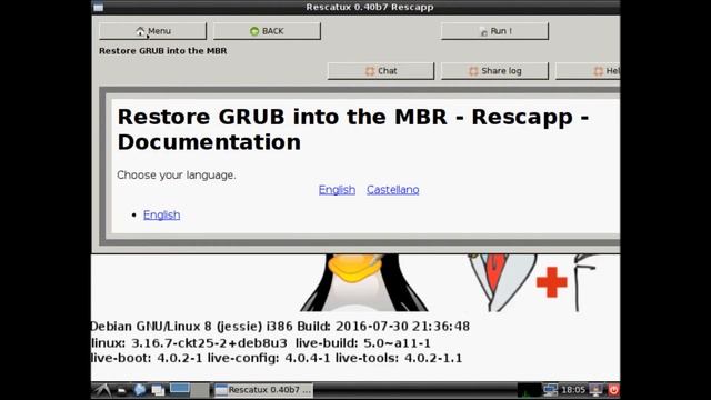 Rescatux 0.40b7 LXDE - Review смотреть онлайн