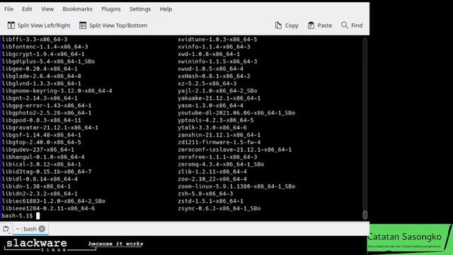 Check installed packages on slackware | Tutorial linux bahasa Indonesia смотреть онлайн