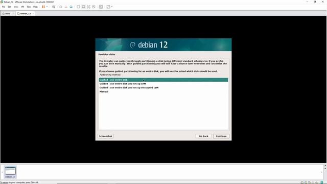 How to install debian 12 on virtual machine vm ware смотреть онлайн