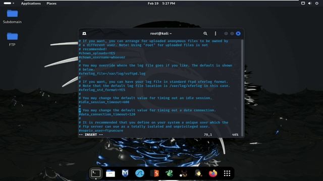FTP server Configuration in kali linux | #ftp #kali #cybersecurity смотреть онлайн