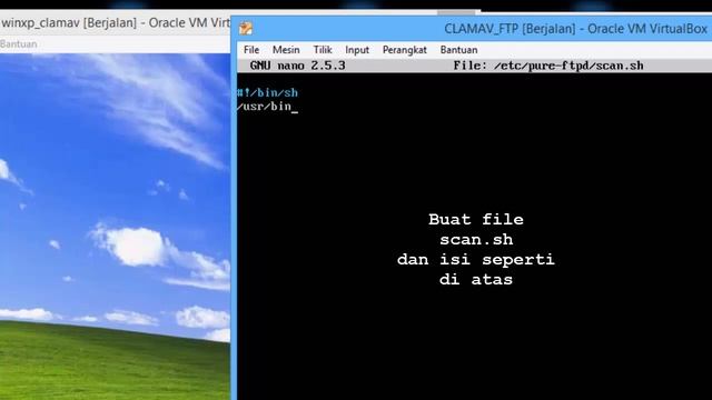 Konfigurasi Clamav dan Pure-ftpd (UBUNTU) смотреть онлайн