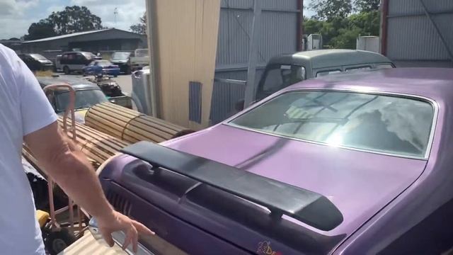 Lot #37 Dodge Demon Plum Crazy CI V8 1971 Www.martysauctions.com.au Online Auction 21st March 2020