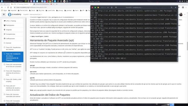 Administrador de Sistemas Linux - LPIC-1 101 - Gestión de paquetes en Debian смотреть онлайн