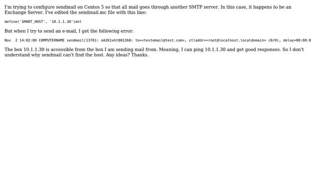 DevOps & SysAdmins: How to configure sendmail to use a different SMTP server? (3 Solutions!!) смотреть онлайн