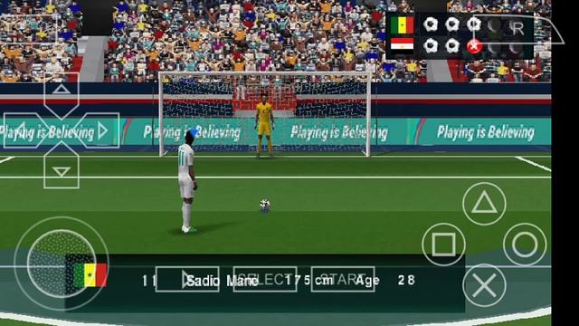 Sénégal vs Égypte- Penalty shoot-out. FIFA 22 mod psp смотреть онлайн