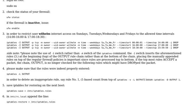 Ubuntu: How to restrict user's access to the internet for time intervals? (2 Solutions!!) смотреть онлайн
