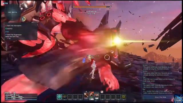 Phantasy Star Online 2 New Genesis Dark Fall  Nivel 40  Solo