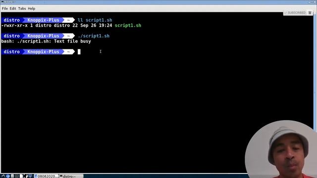 26092020 - Praktek membuat file/script dengan perintah cat смотреть онлайн