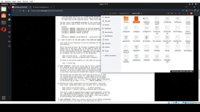 Heasoft Build and Installation Guided Walk Through on Ubuntu смотреть онлайн
