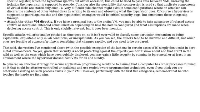 Can a virtual machine (VM) "hack" another VM running on the same physical machine? смотреть онлайн