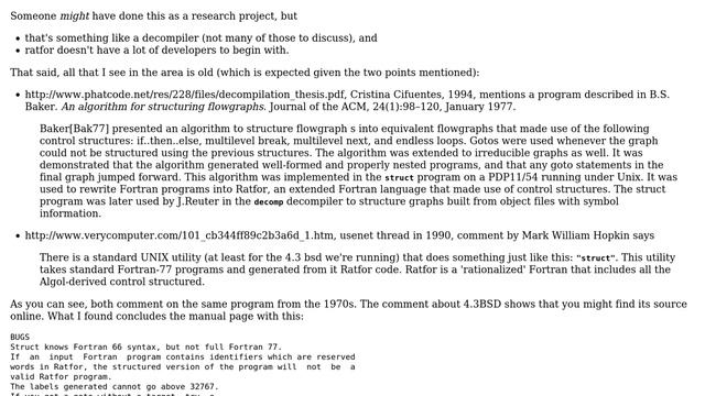 Unix & Linux: inverse translation from fortran90 (or gfortran) into ratfor90? смотреть онлайн