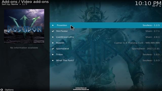 How to install POSEIDON Add-on for KODI 17.6+ (100% WORKING) смотреть онлайн